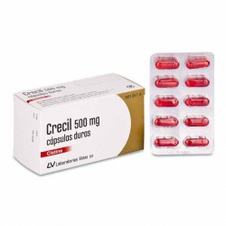 Crecil 500 mg 40 Cápsulas Duras