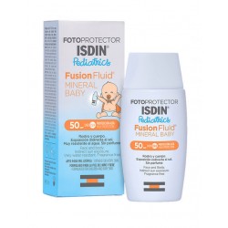 Fotoprotector ISDIN Fusion Fluid Mineral Baby Pediatrics SPF 50