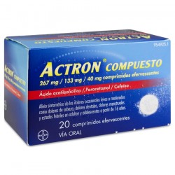 Actron Compuesto 20 Comprimidos Efervescente