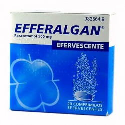 Efferalgan 500 mg 20 Comprimidos Efervescentes