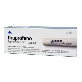 Ibuprofeno Farmasierra 50 mg/g Gel Cutáneo 50 g