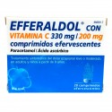 Efferaldol Con Vitamina C 330 mg/200 mg Comprimidos Efervescentes