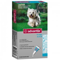 Advantix Solucion Spot-on para perros hasta 4 Kg