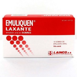 Emuliquen Laxante 10 Sobres Emulsión Oral 15 mL