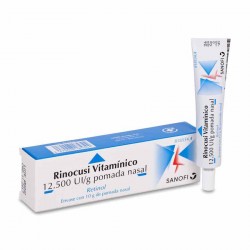 Rinocusi Vitamínico 12500 UI/g Pomada Nasal 10 g