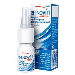 Rhinovin 1 mg/mL Solución Para Pulverización Nasal 10 mL