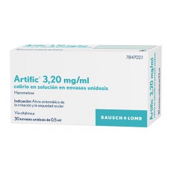 Artific 3,2 mg/mL Colirio En Solución 30 Monodosis 0,5 mL