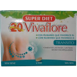 Vivaflore Tránsito - Transito intestinal - 150 comprimidos - Super Diet