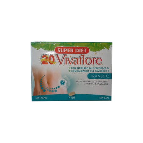 Vivaflore Tránsito - Transito intestinal - 150 comprimidos - Super Diet