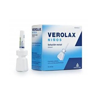  Verolax niños (1.8 ml solucion rectal 6 enemas 2.5 ml)  Código Nacional: CN854042.6