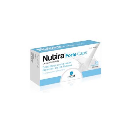 NUTIRA FORTE 30 CAPS LACTASA 9000FCC CN166420.4