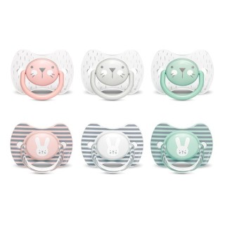 Chupete Premium con tetina fisiológica silicona 6-18m - Suavinex