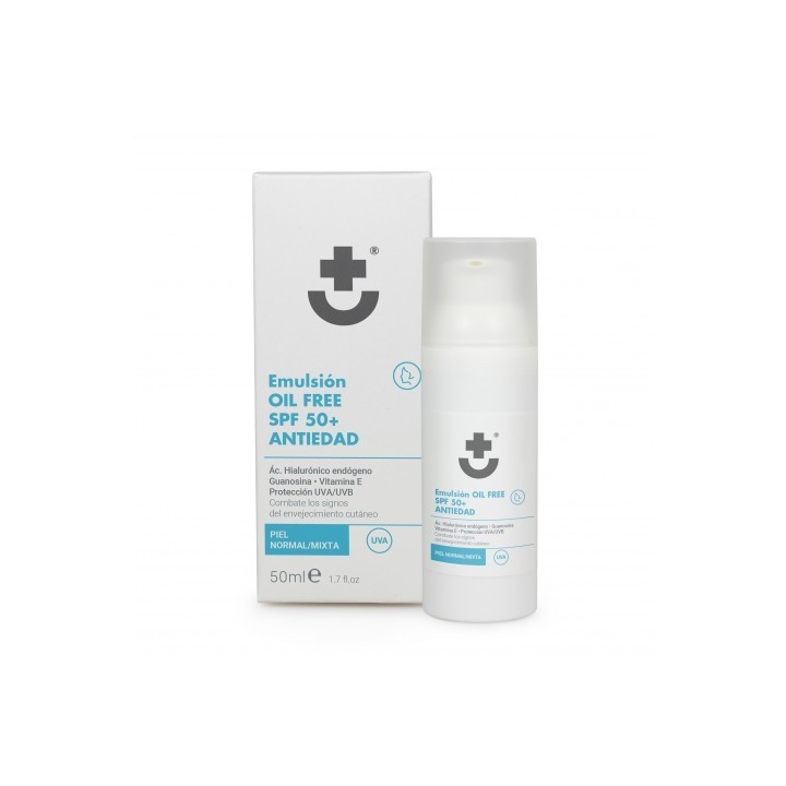 EMULSION ANTIEDAD OIL FREE SPF 50+ PARABOTICA