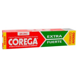 Corega extra fuerte crema adhesiva de protesis dental 70 ml  