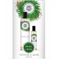 Iap Pharma Perfume Hombre Vetiver & Moss Pack 150ML+30ML