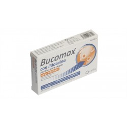 BUCOMAX CON LIDOCAINA 24 PASTILLAS PARA CHUPAR SABOR NARANJA CN695789.9