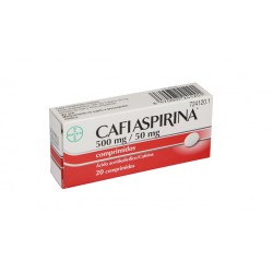 Cafispirina 500 mg/50 mg 20 Comprimidos