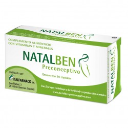 NATALBEN PRECONCEPTIVO 30 CAPSULAS CN163264.7