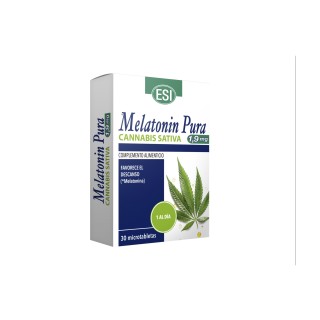 MELATONIN PURA Cannabis Sativa 1,9 MG. (30 Microtabletas)