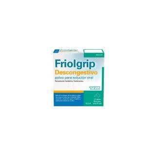 Friolgrip Descongestivo 10 Sobres Polvo Para Solución Oral. CN: 651213.5