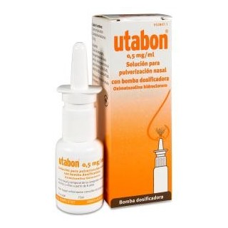 Utabon 0,5 mg/mL Solución Para Pulverización Nasal 15 mL (Con Bomba Dosificadora) CN: 652847.1