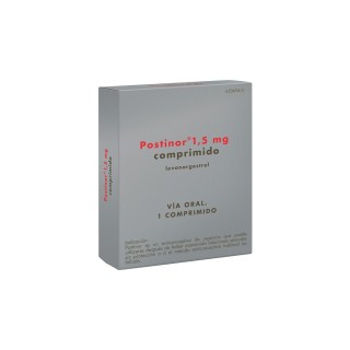 Postinor 1,5 mg 1 Comprimido. CN: 653694.0