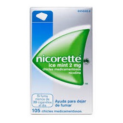 NICORETTE ICE MINT 2 MG 30 CHICLES CN665667.9