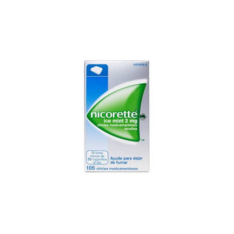 NICORETTE ICE MINT 2 MG 30 CHICLES CN665667.9