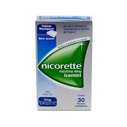 Nicorette Classic 4 mg 30 Chicles