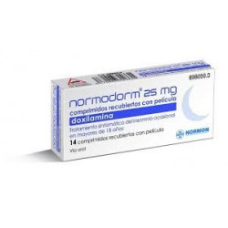 NORMODORM 25 MG 14 COMPRIMIDOS CN698059.0