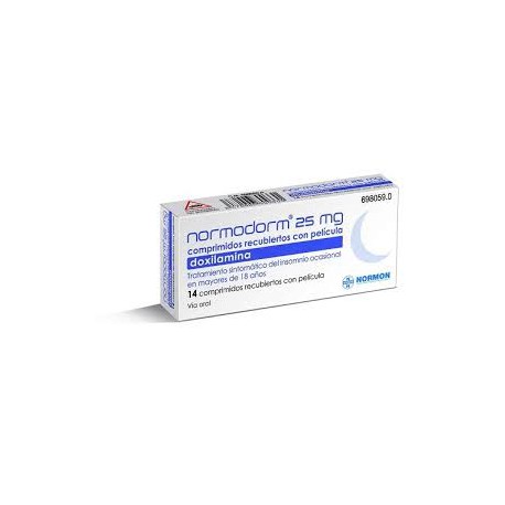 Normodorm 25 mg 14 Comprimidos Recubiertos