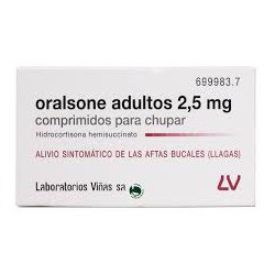 Oralsone Adultos 2.5 mg 12 Comprimidos Para Chupar