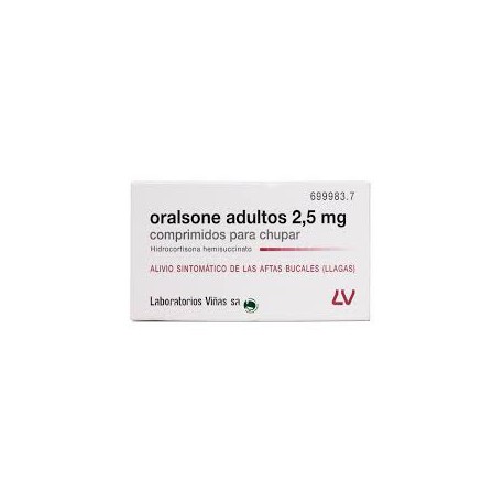 ORALSONE ADULTOS 2,5 mg 12 COMPRIMIDOS CN699983.7