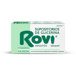 Supositorios Glicerina ROVI Adultos12 Supositorios