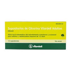 SUPOSITORIOS GLICERINA VILARDELL CN830364.9