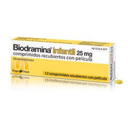 Biodramina  Infantil 12 comprimidos