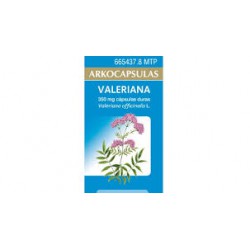 Arkocapsulas Valeriana 350 mg 50 cápsulas