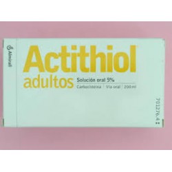Actithiol Mucolítico Adultos Solución Oral 200 ml