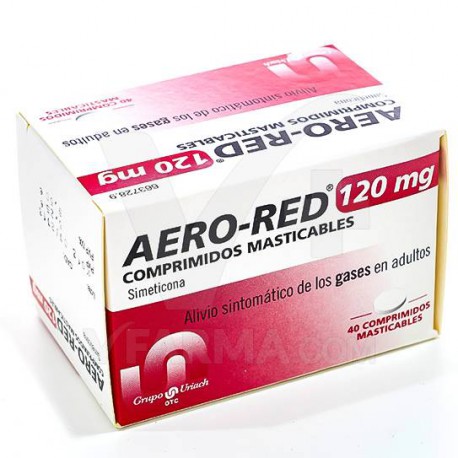 Aero Red 120 Mg 40 Comp Masticables