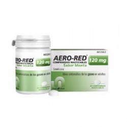 Aero Red 120 mg Coprimidos Masticables Sabor  menta MENTA