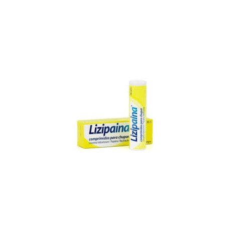 Lizipaína Clorhexidina/Benzocaína 5/2.5 mg 20 Comprimidos Para Chupar