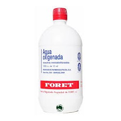 Agua Oxigenada foret (10 volumenes solucin topica 1000 ml)