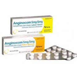 Anginocom 5 mg comprimidos para chupar sabor limon