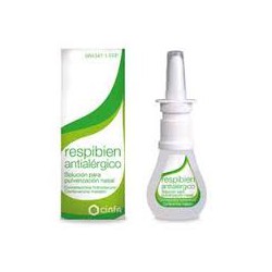 Respibien Antialérgico 0,5 mg/mL + 0,5 mg/mL Solución Para Pulverización Nasal 15 mL