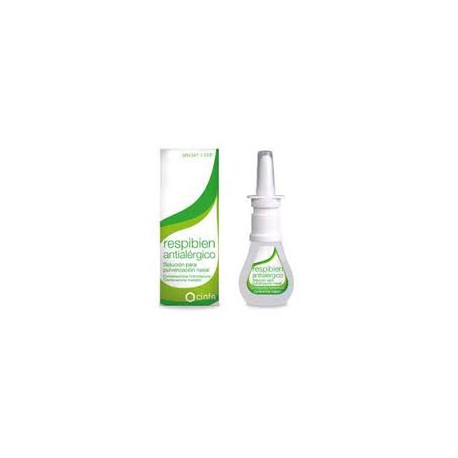 Respibien Antialérgico 0,5 mg/mL + 0,5 mg/mL Solución Para Pulverización Nasal 15 mL