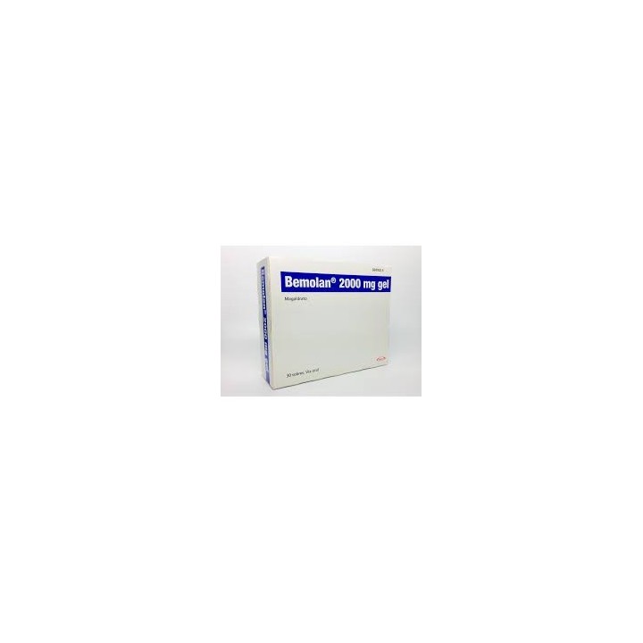 Bemolan 2000 mg 30 Sobres Gel Oral CN: 684902.6