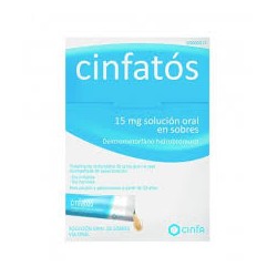 Cinfatos 15 Mg Solucion  oral en sobres