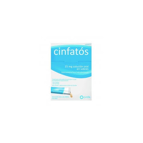 Cinfatos 15 Mg Solucion  oral en sobres