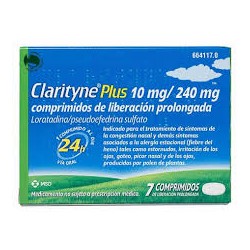Clarityne plus 10mg/240mg Comprimidos del liberacion prolongada LIBERACION PROLONGADA