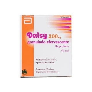 Dalsy 200 mg 20 sobres granulado efervescenteVESCENTE